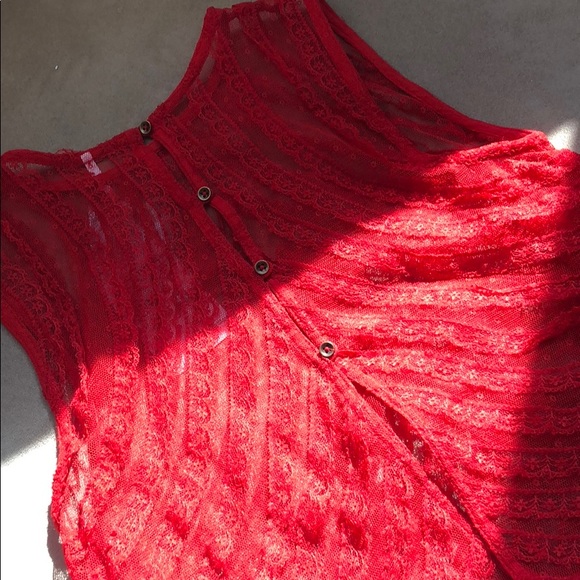 NWT Free People Lace top - Picture 8 of 8